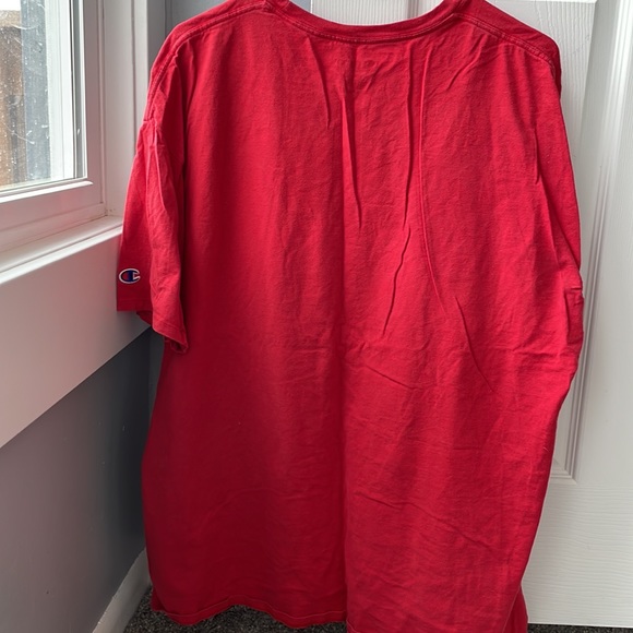 Red Champion T-shirt short sleeve - Picture 2 of 3
